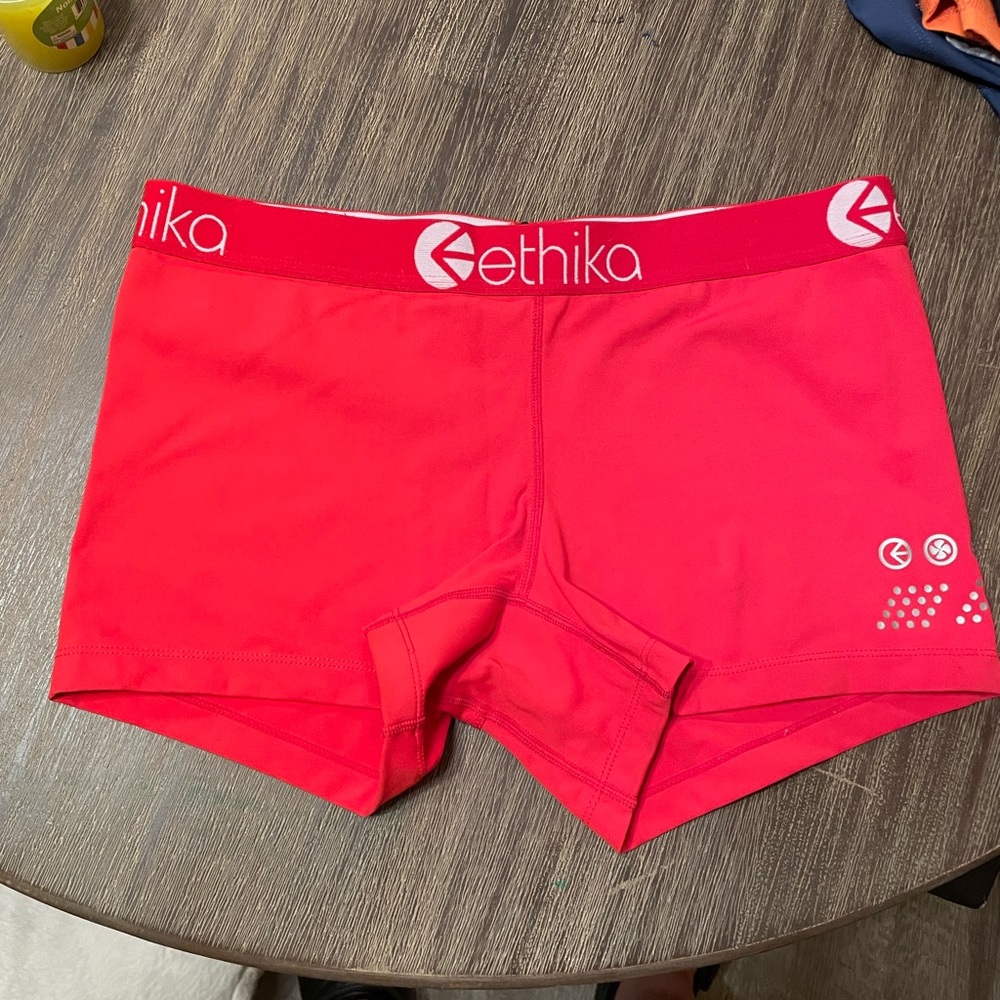 Pink Neon ethika brand crossfit shorts
